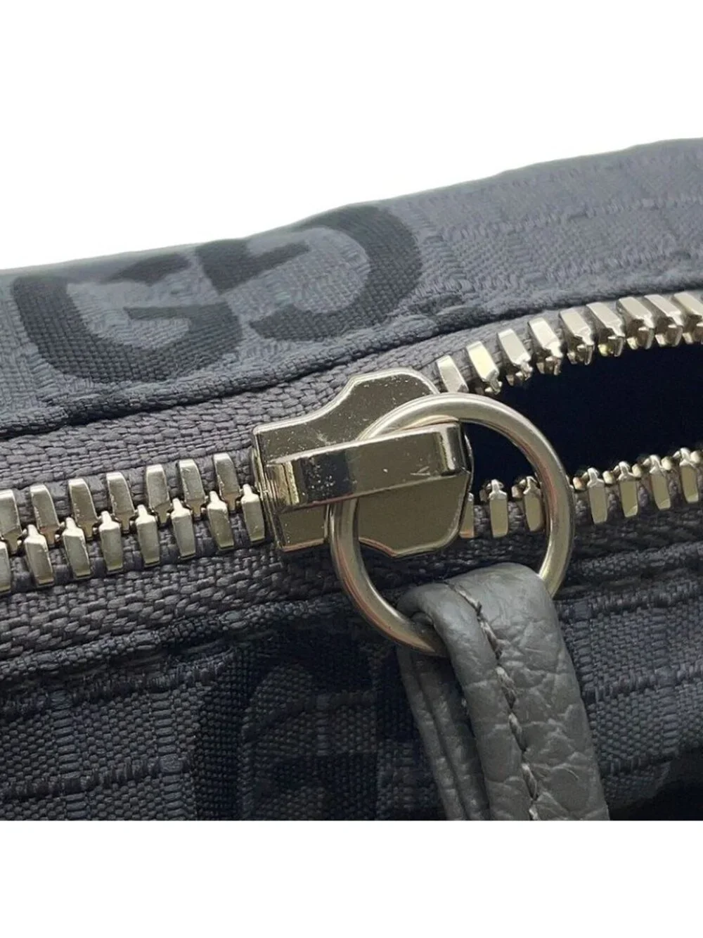 Gucci Shoulder Bag Econylon GG Polyester Black - Picture 7 of 10